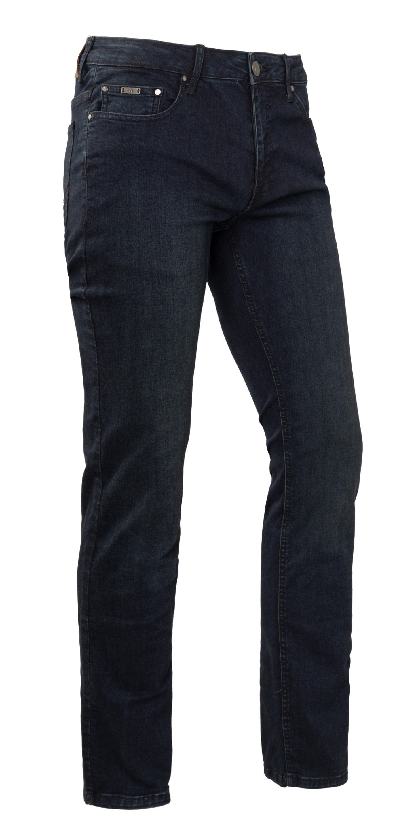 Brams Paris Never out of stock Jeans Broeken Danny C90 pant dark blue stretch denim donkerblauw(001)