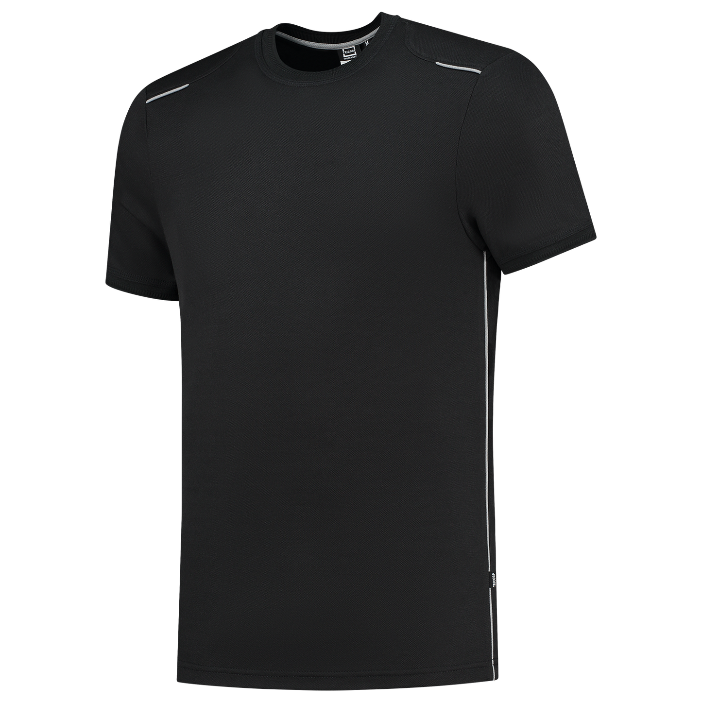 Tricorp Accent T-shirts 102703 unisex zwart-grijs(blackgrey)