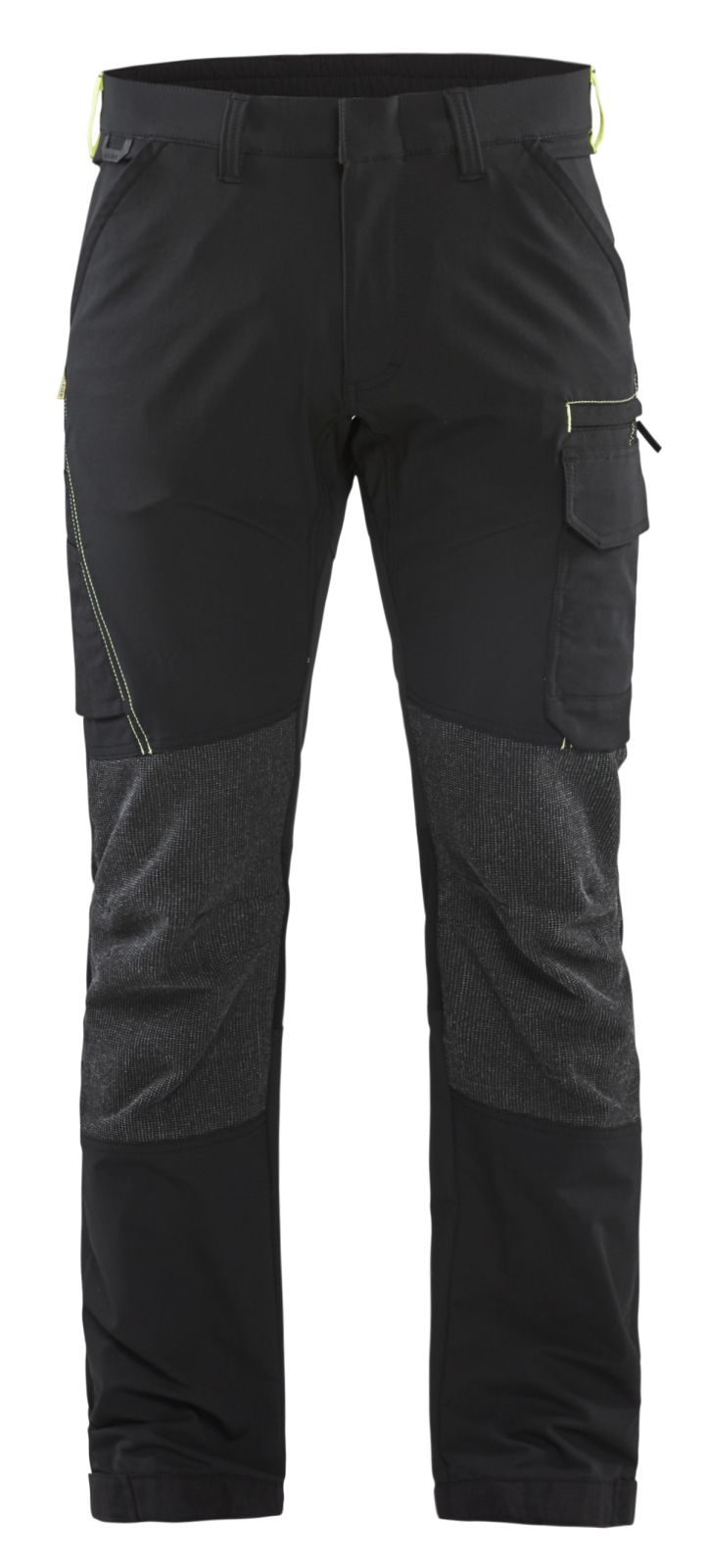 Blaklader Broeken 14221645 zwart-fluo geel(9933)
