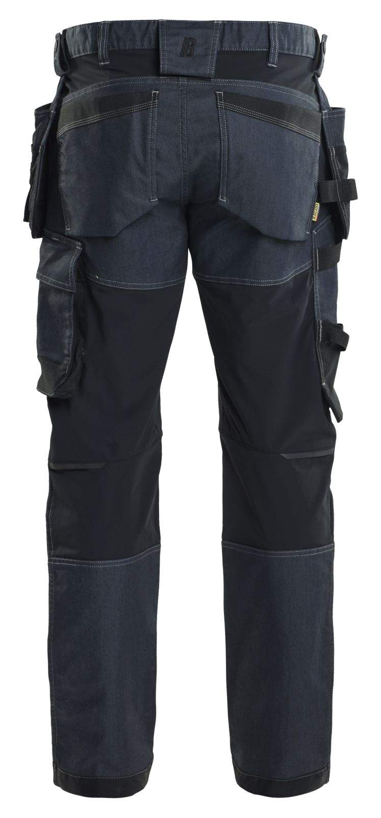 Blaklader Ambacht Werkbroeken 17501141 denim gereedschapszakken stretch marineblauw-zwart(8999)