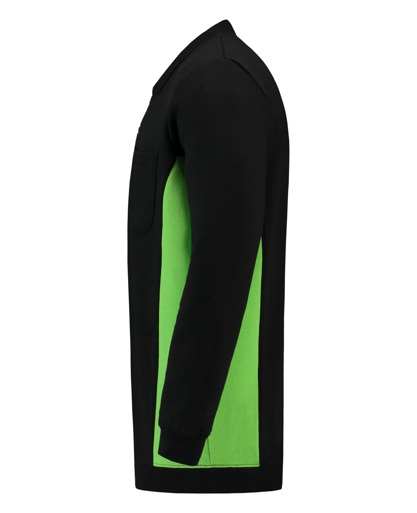 Tricorp Workwear Polosweaters 302001-TS2000 zwart-limoen(blacklime)