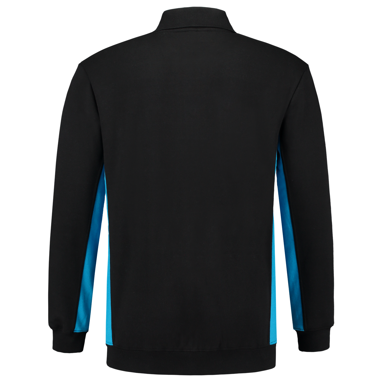 Tricorp Workwear Polosweaters 302001-TS2000 zwart-turkoois(blackturquoise)