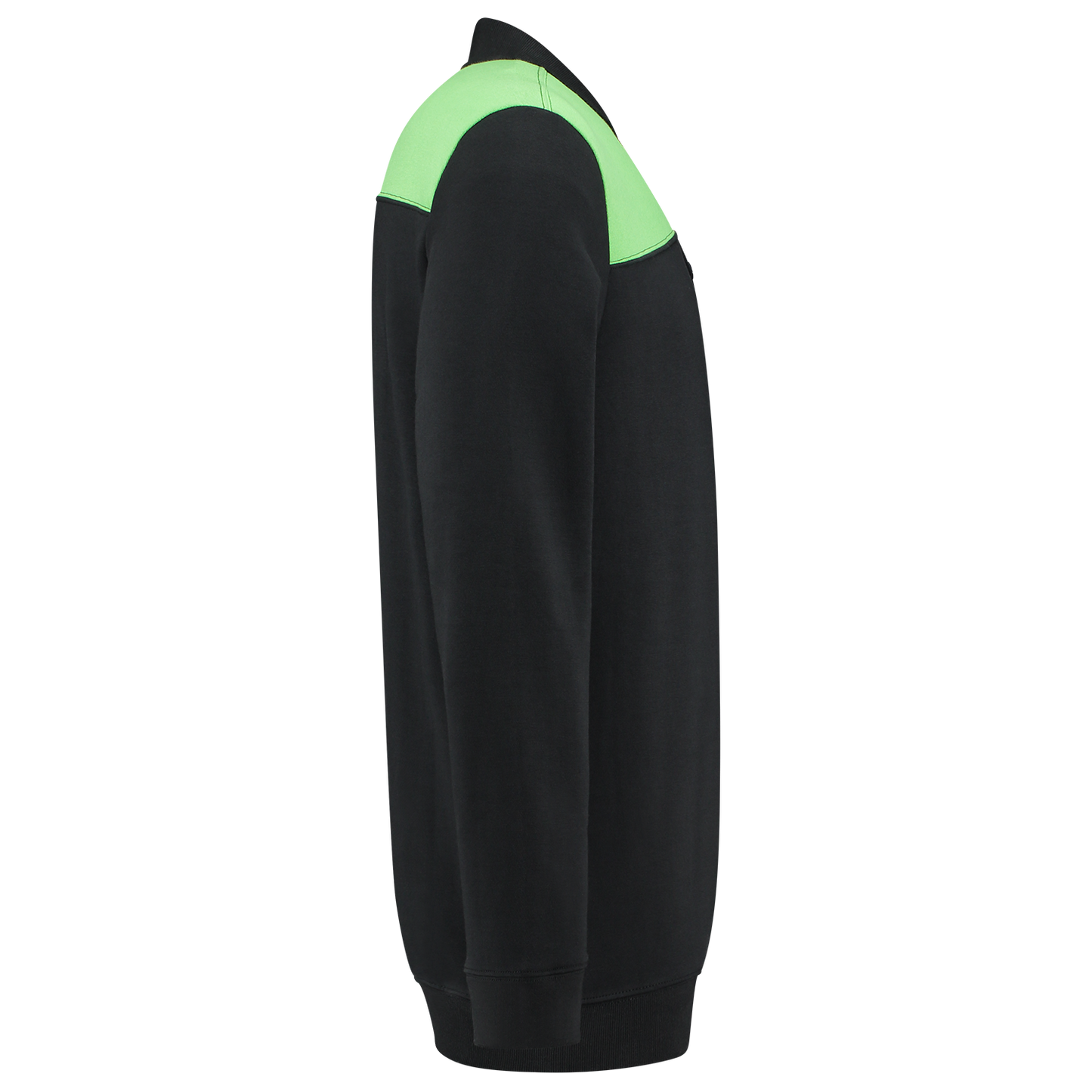 Tricorp Workwear Polosweaters 302004 zwart-limoen(blacklime)