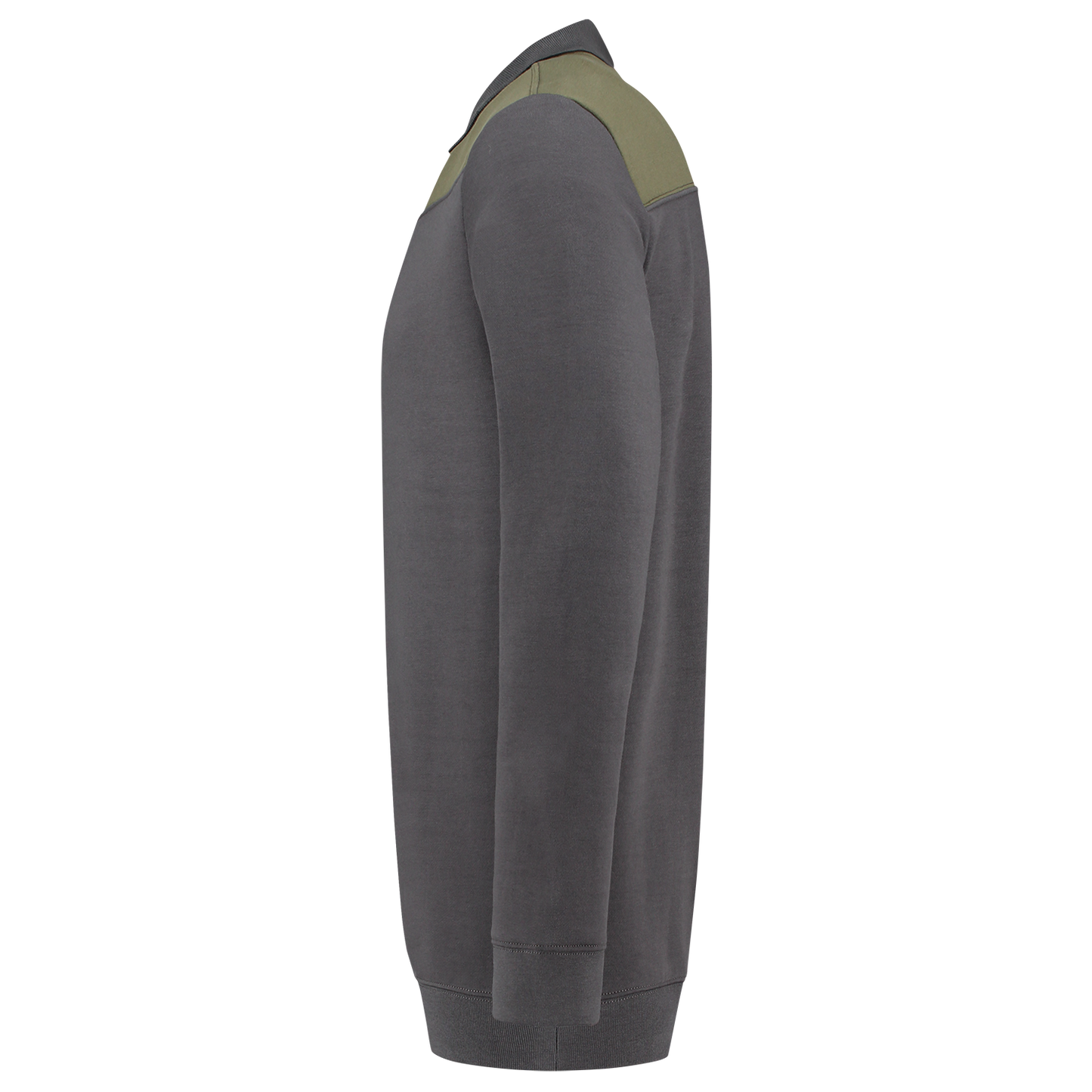 Tricorp Workwear Polosweaters 302004 donkergrijs-legergroen(darkgreyarmy)