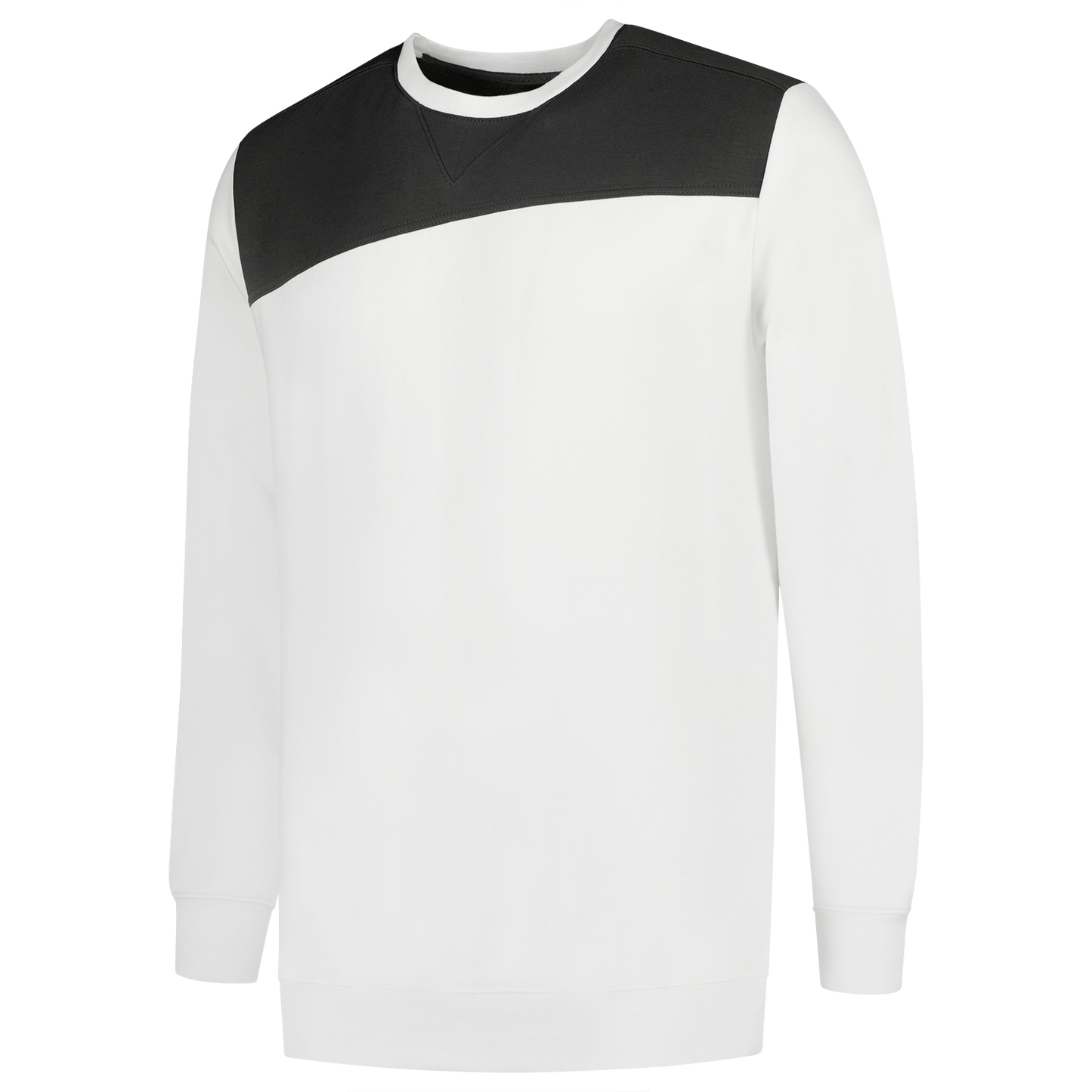Tricorp Workwear Sweaters 302013 wit-donkergrijs(whitedarkgrey)