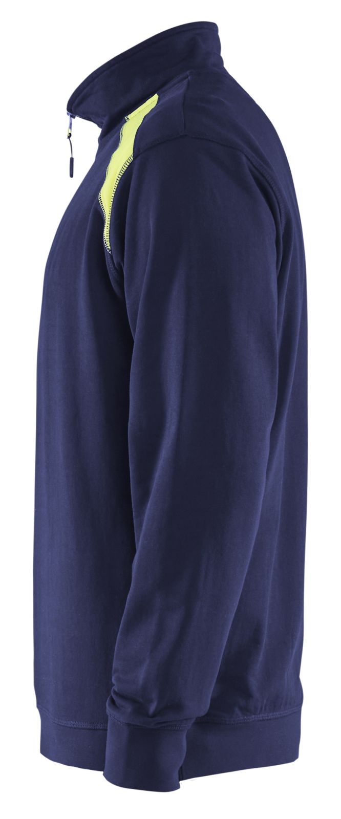 Blaklader Polosweaters 33531158 marineblauw-geel(8933)