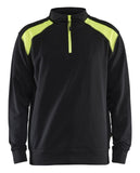 Blaklader Polosweaters 33531158 zwart-geel(9933)