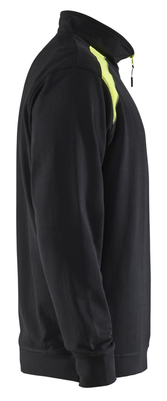Blaklader Polosweaters 33531158 zwart-geel(9933)