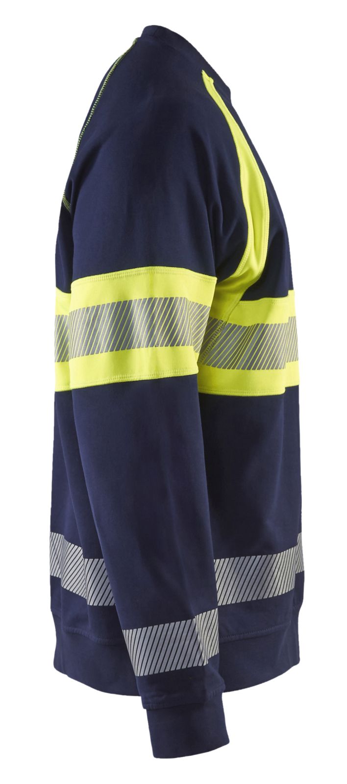 Blaklader Polosweaters 33591158 HiVis marineblauw-geel(8933)