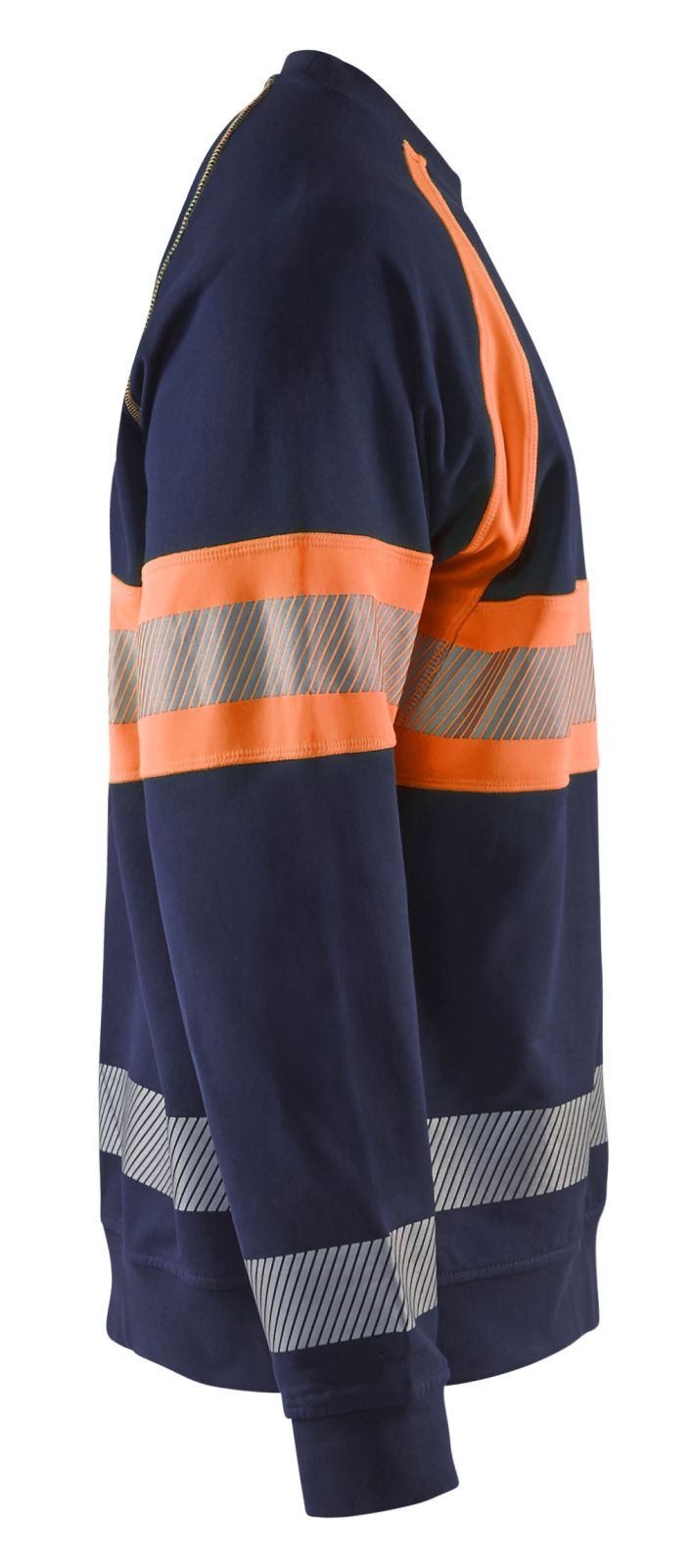 Blaklader Polosweaters 33591158 HiVis marineblauw-oranje(8953)