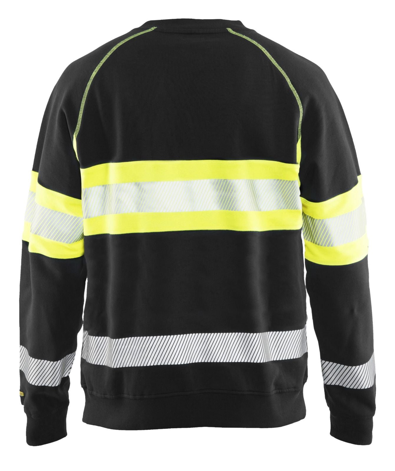 Blaklader Polosweaters 33591158 HiVis zwart-geel(9933)