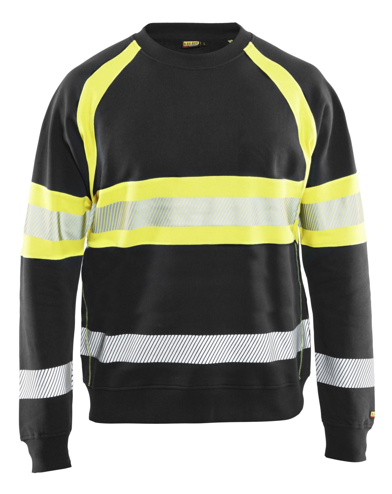 Blaklader Polosweaters 33591158 HiVis zwart-geel(9933)