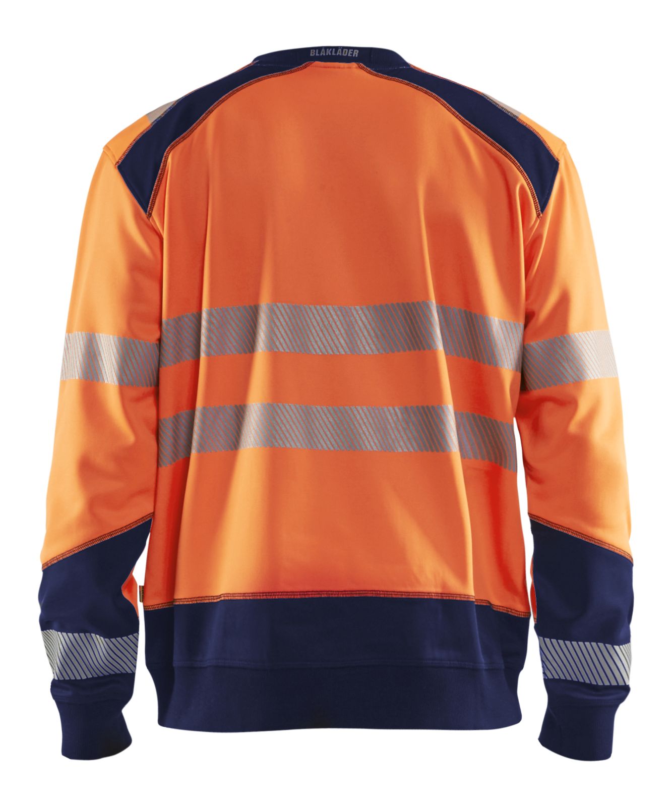 Blaklader Polosweaters 35412528 HiVis fluo oranje-marineblauw(5389)