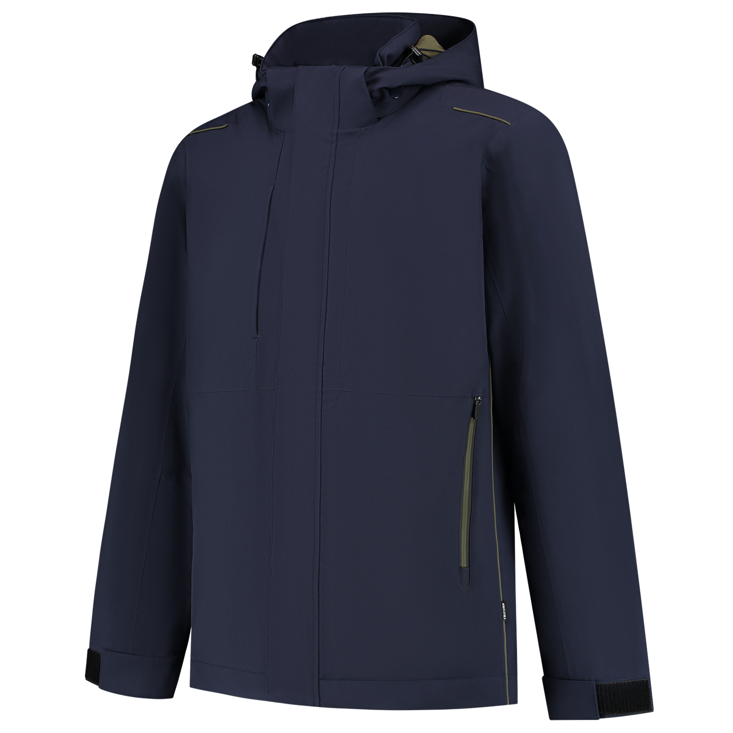 Tricorp Accent Jassen 402703 winter tech shell waterdicht winddicht unisez inktblauw-legergroen(inkarmy)