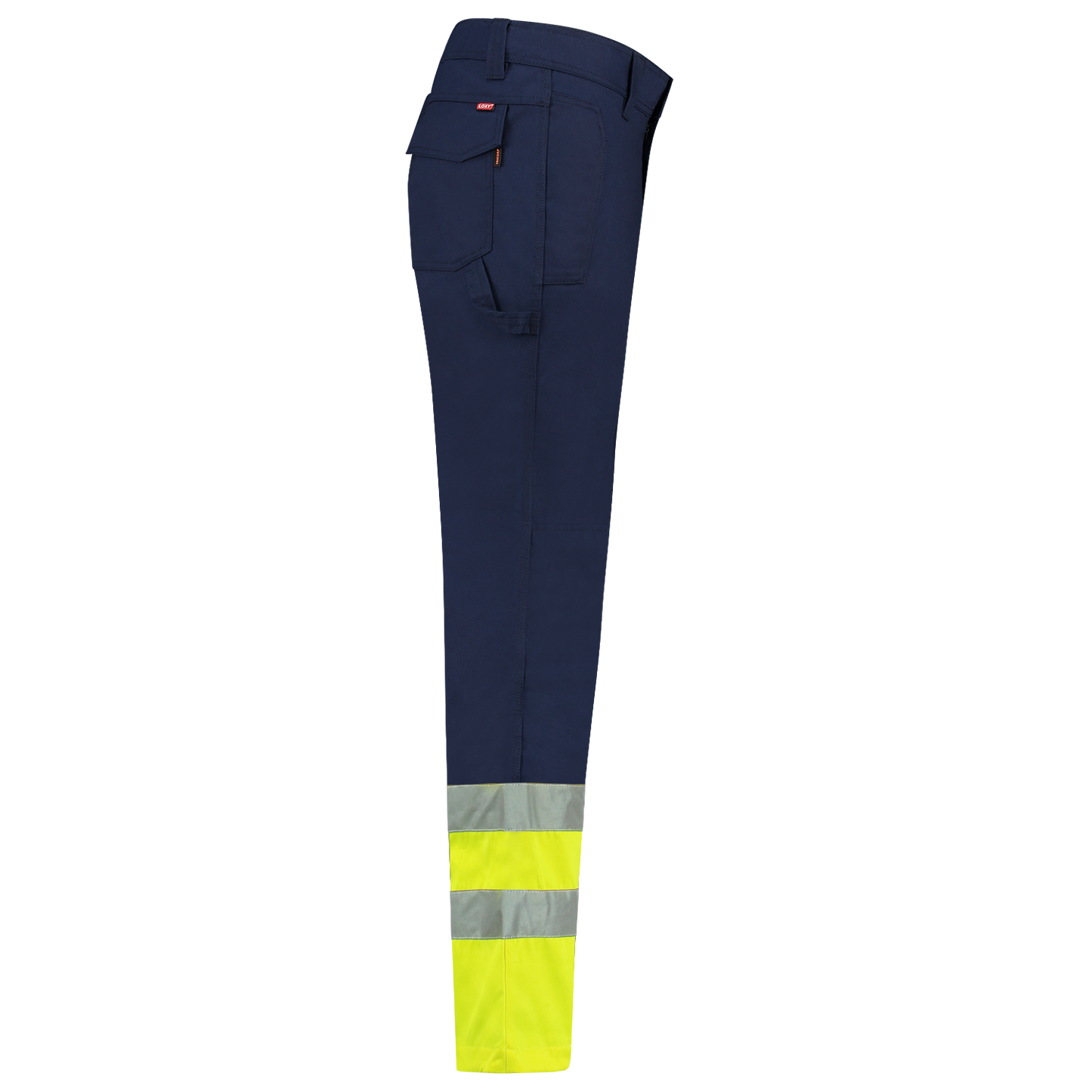 Tricorp Broeken 503004 inktzwart-fluo geel(inkfluoryellow)