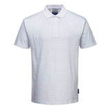 Portwest Werkkleding ESD-beschermende kleding Poloshirts AS21 wit(WH)