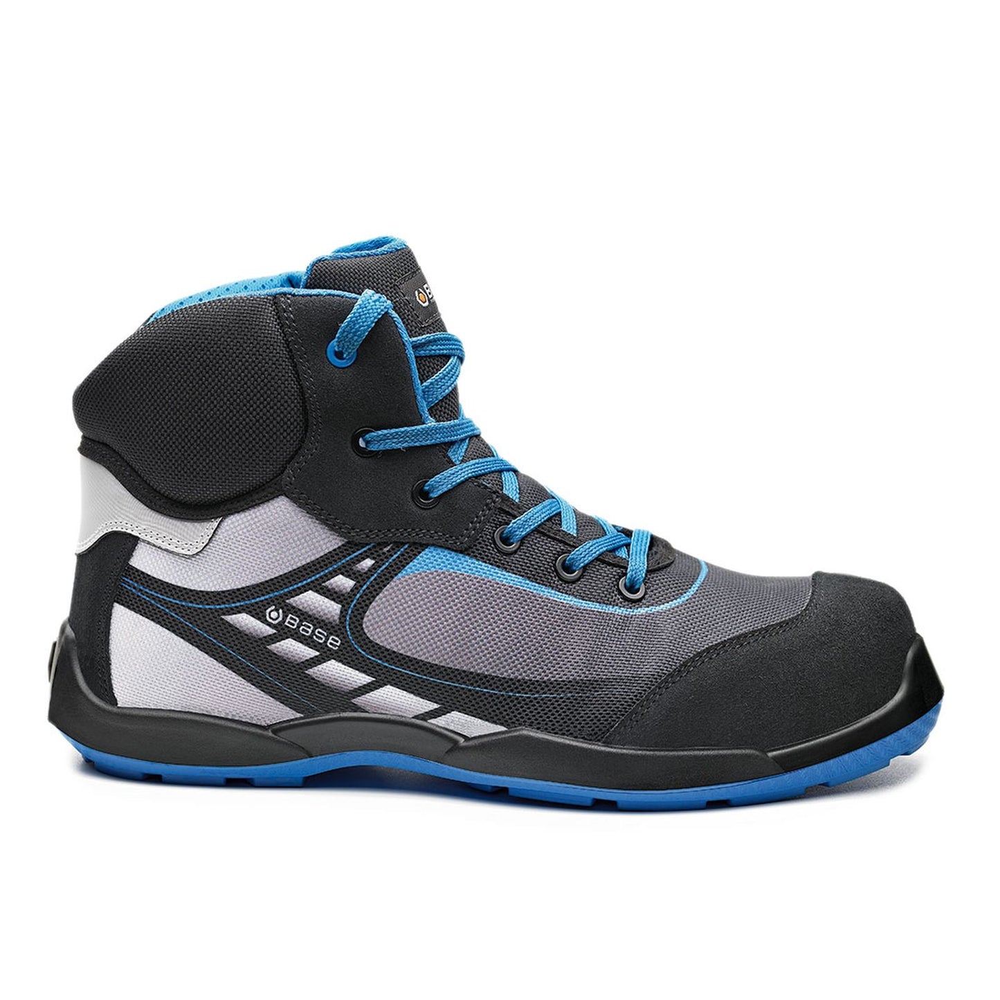 Base Record Schoenen B0678 Bowling Top zwart-blauw(BK)