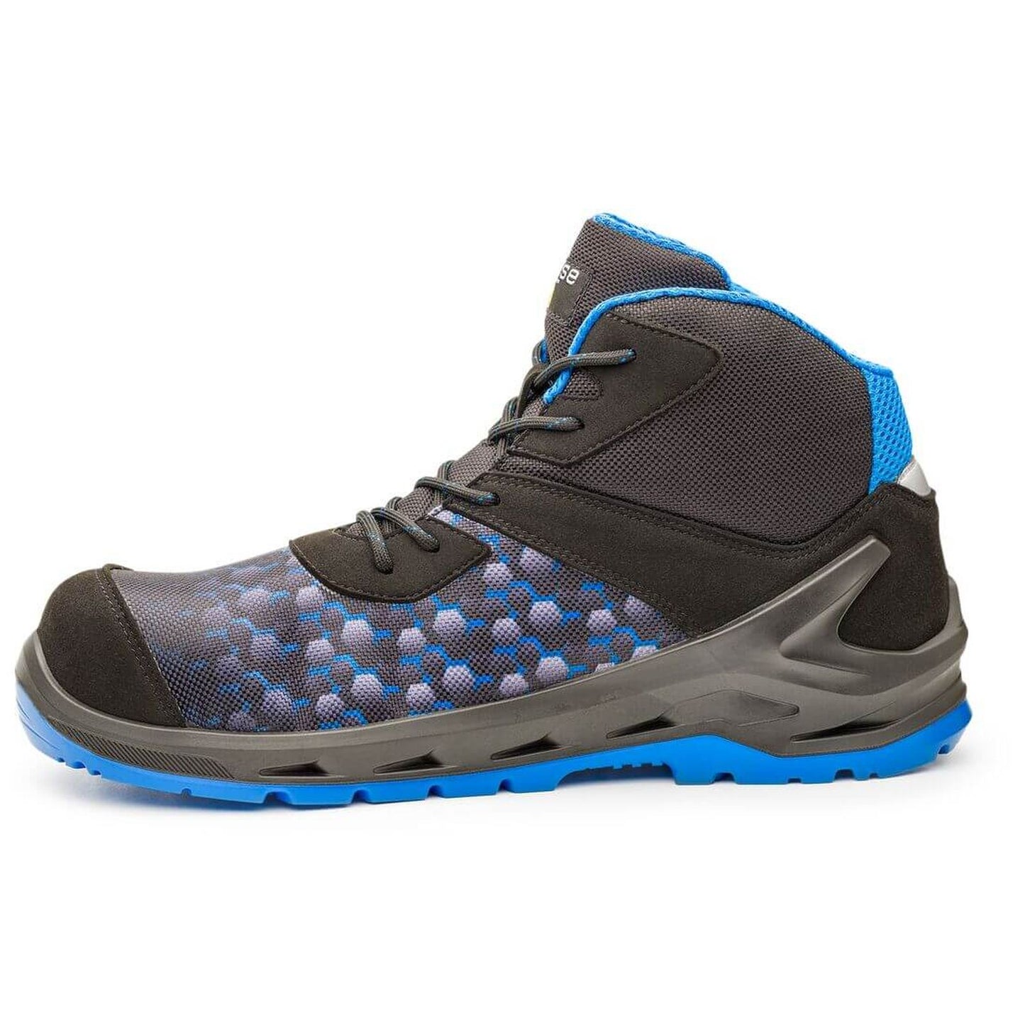 Base I4 Schoenen B1209 I-Robox Blue Top S3 ESD SRC grijs-kobaltblauw(GC)