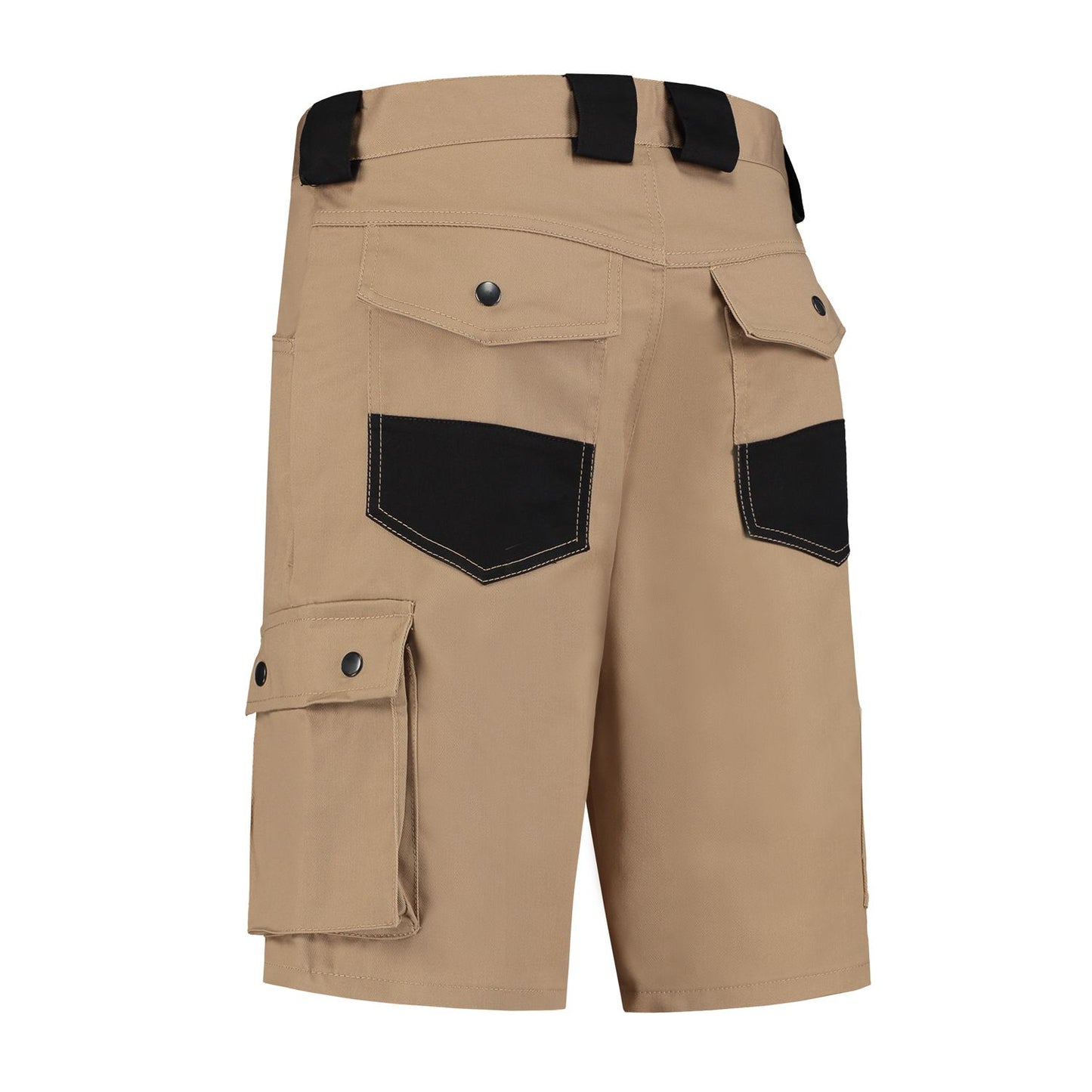 Noname Broeken BK6040 khaki-zwart(KZWART)