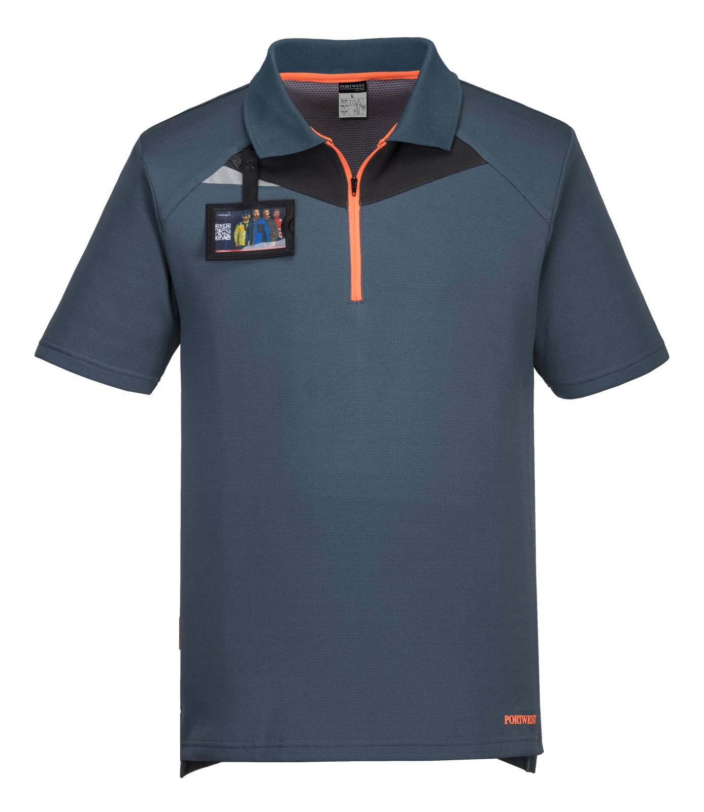 Portwest Polo's DX410 metroblauw(MB)