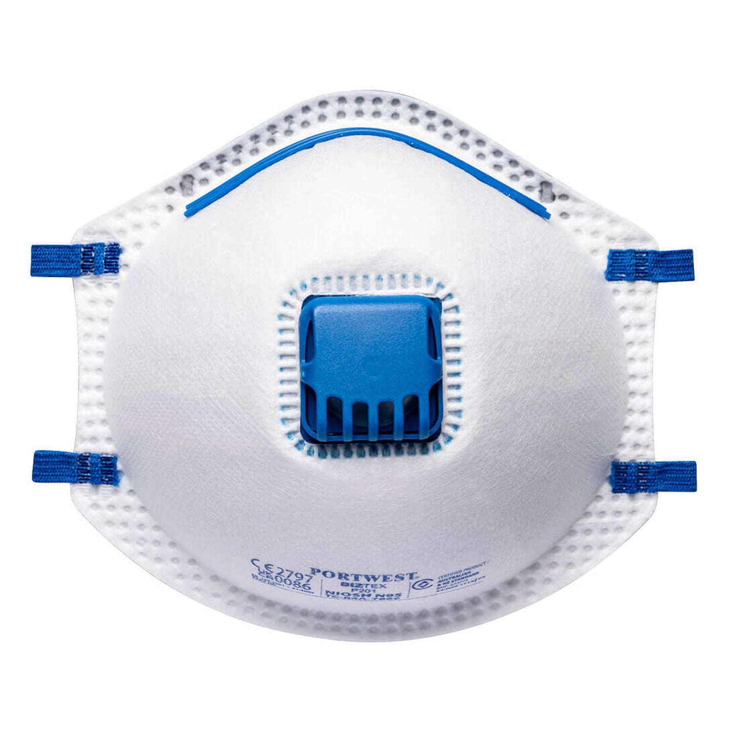 Portwest Maskers P201 wit(WH)