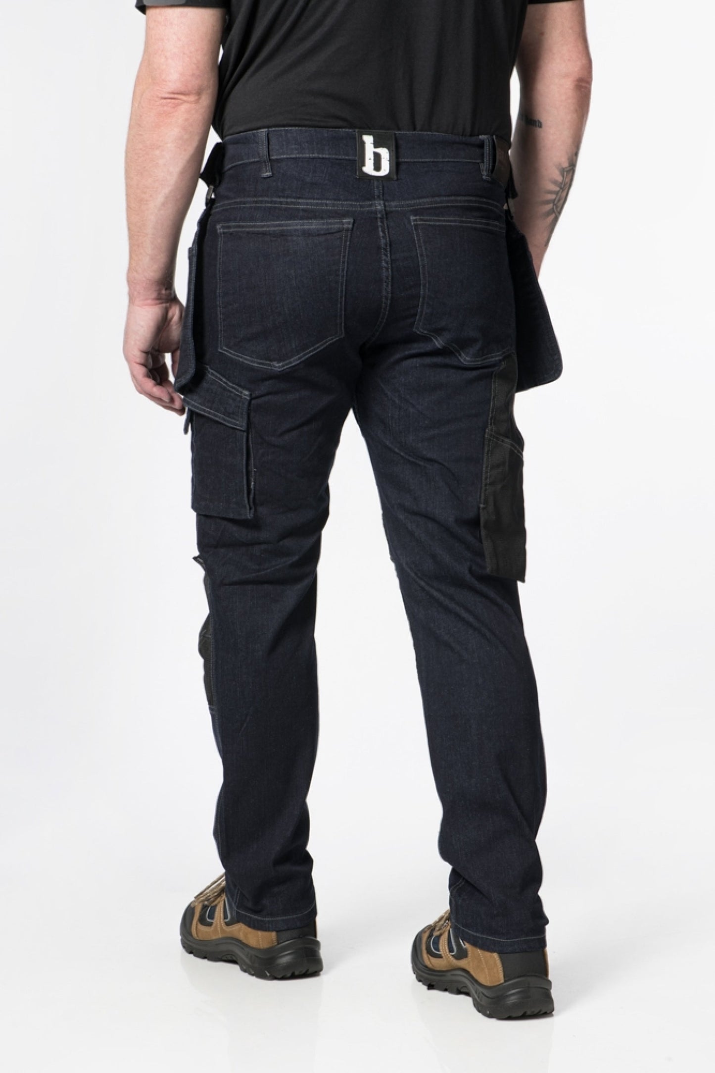 Brams Paris Never out of stock Jeans Broeken Pelle X11 blauw(001)
