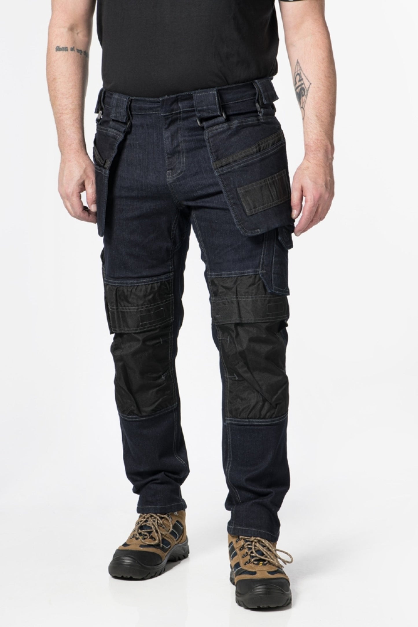 Brams Paris Never out of stock Jeans Broeken Pelle X11 blauw(001)
