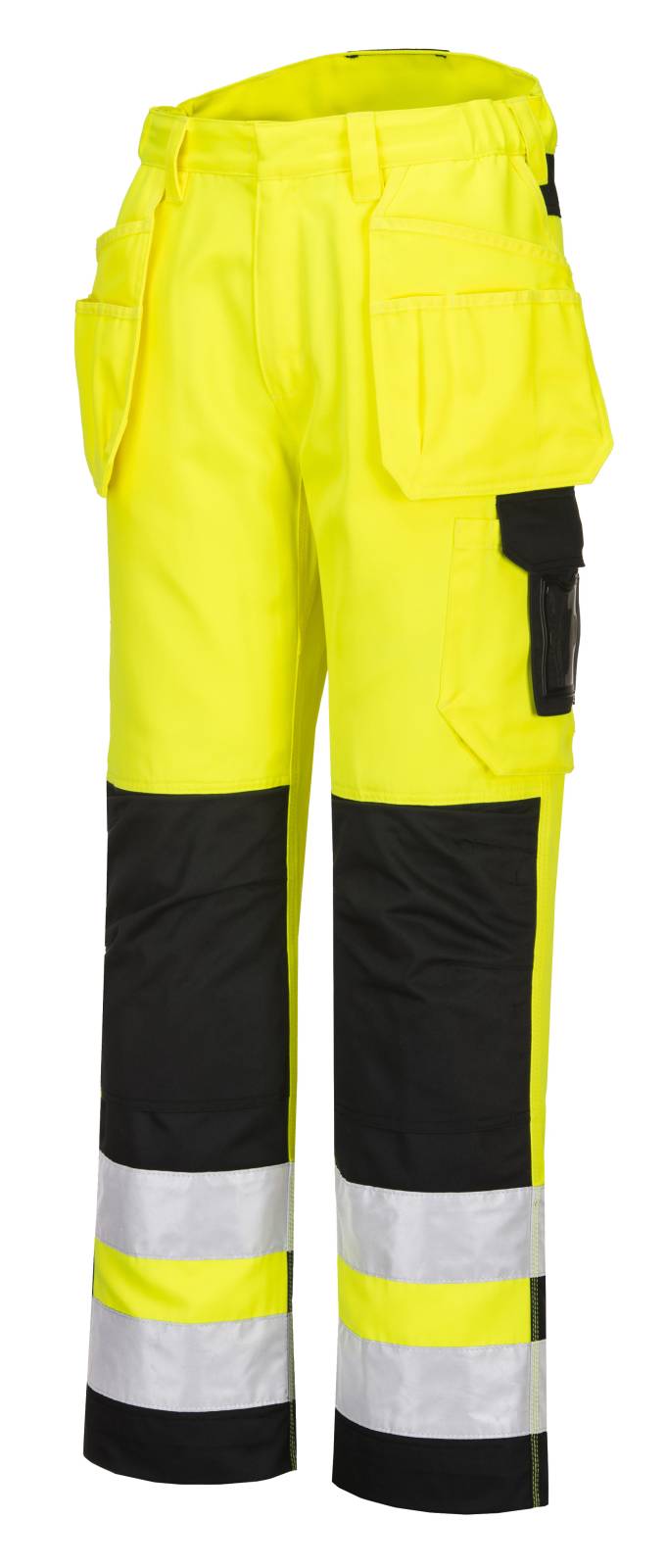 Portwest Broeken PW242 geel-zwart(YB)