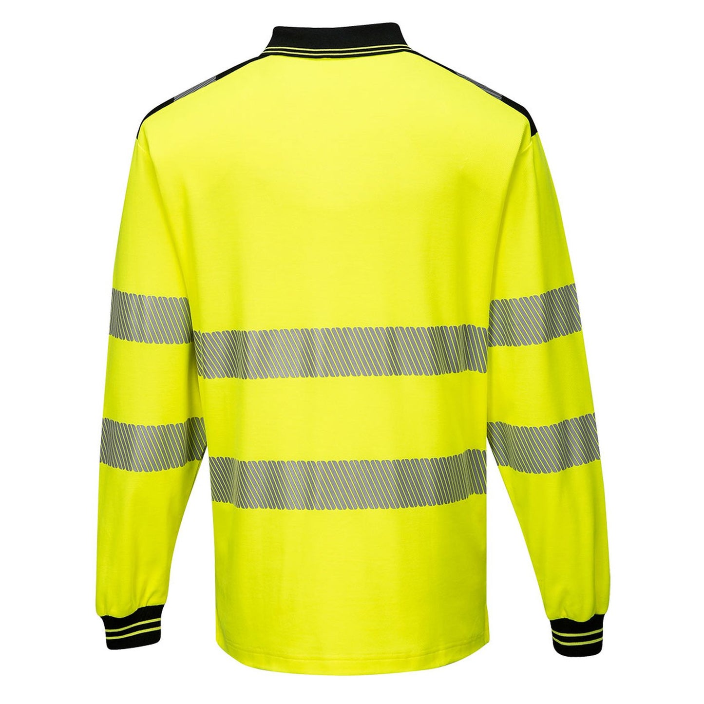 Portwest PW3 Poloshirts T184 geel-zwart(YB)