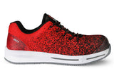 Redbrick Safety Sneakers Motion Werkschoen Spirit Lichtgewicht rood