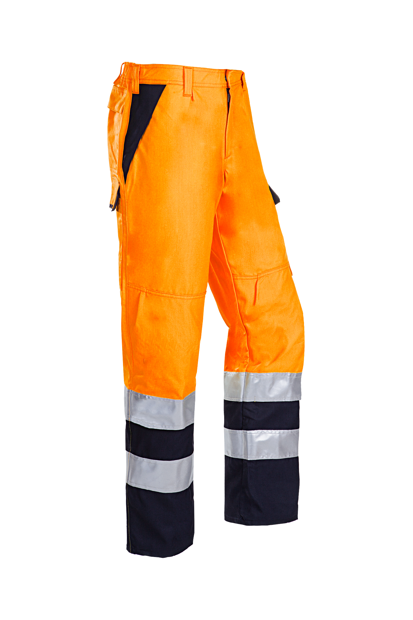 Sioen Broeken Arudy Multinorm- ARC fluo oranje-marineblauw