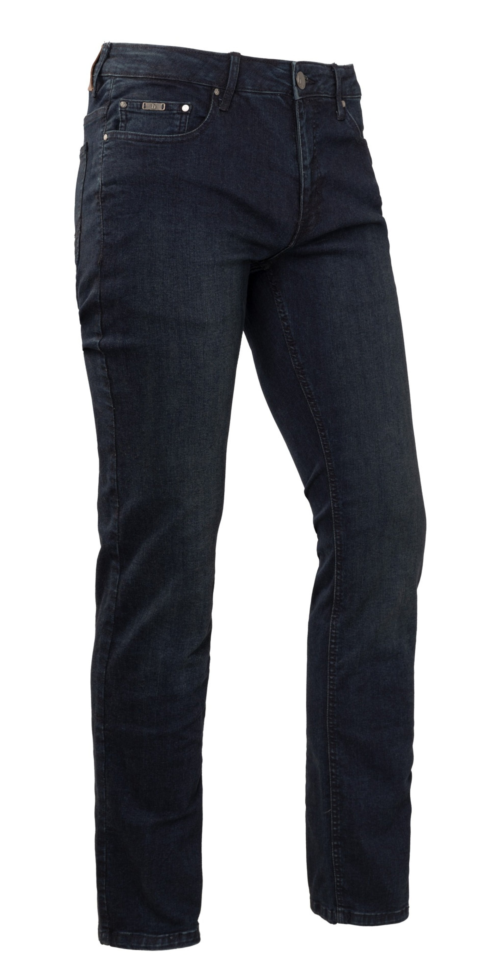 Brams Paris Never out of stock Jeans Broeken Danny C90 pant dark blue stretch denim donkerblauw(001)