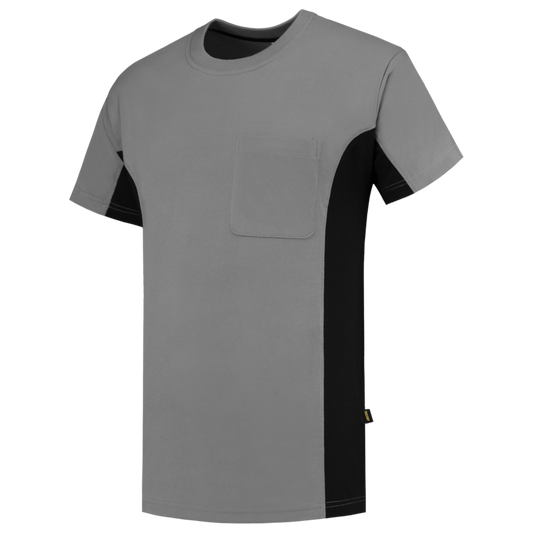 Tricorp Workwear T-shirts 102002-TT2000 grijs-zwart(greyblack)