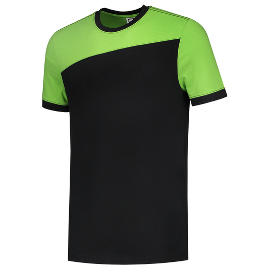 Tricorp Workwear T-shirts 102006 zwart-limoen(blacklime)