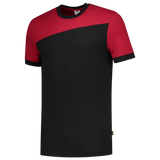 Tricorp Workwear T-shirts 102006 zwart-rood(blackred)