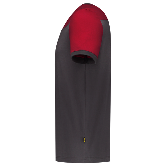 Tricorp Workwear T-shirts 102006 dronkergrijs-rood(darkgreyred)