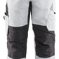 Blaklader Broeken 10951330 met Stretch wit-donkergrijs(1098)