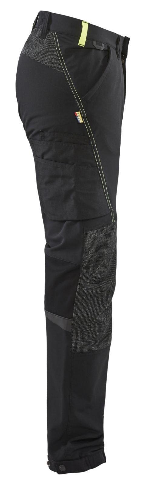 Blaklader Broeken 14221645 zwart-fluo geel(9933)