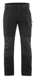 Blaklader Broeken 14221645 zwart-rood(9956)