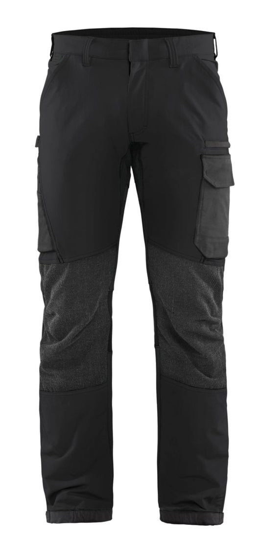 Blaklader Broeken 14221645 zwart-donkergrijs(9998)