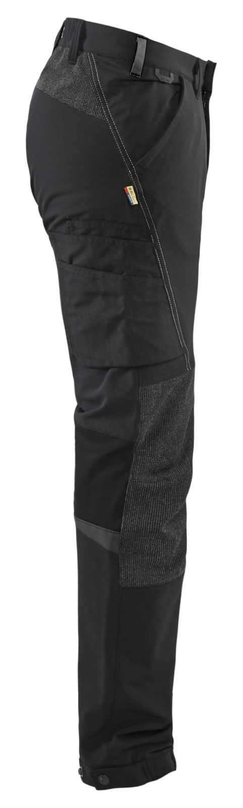 Blaklader Broeken 14221645 zwart-donkergrijs(9998)