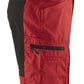Blaklader Broeken 14491845 met Stretch rood-zwart(5699)