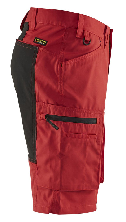 Blaklader Broeken 14491845 met Stretch rood-zwart(5699)