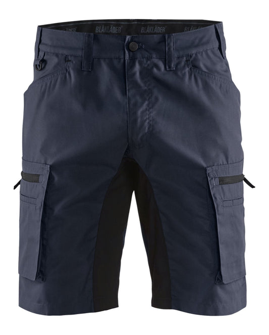 Blaklader Broeken 14491845 met Stretch donker marineblauw-zwart(8699)