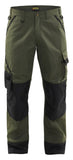 Blaklader Broeken 14541835 army groen-zwart(4699)