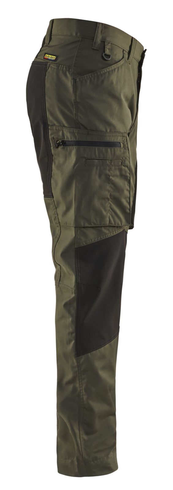 Blaklader Broeken 14591845 met Stretch groen-zwart(4599)