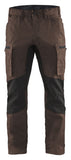 Blaklader Broeken 14591845 met Stretch bruin-zwart(7899)