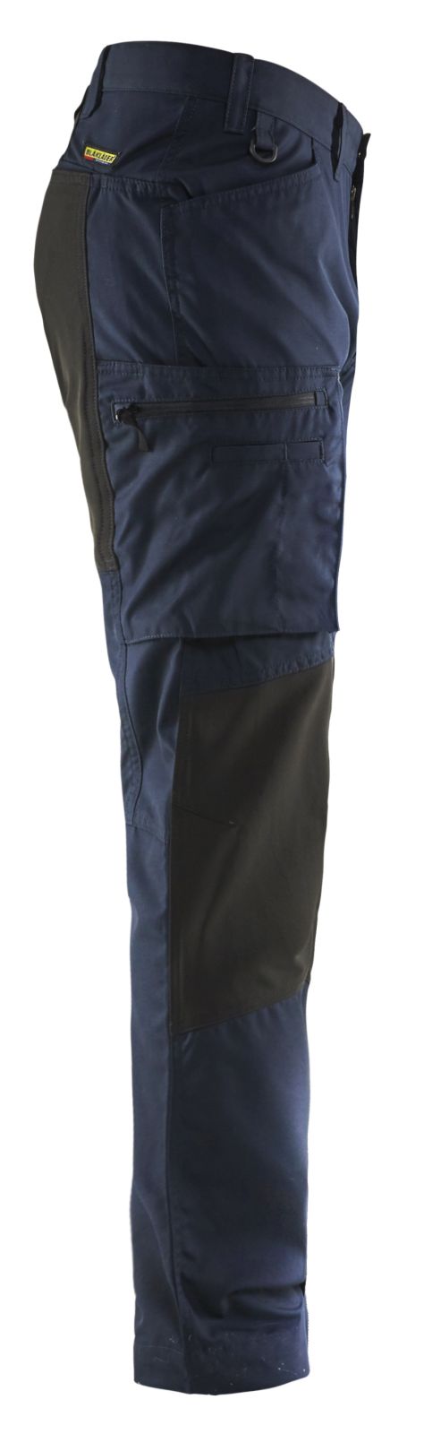 Blaklader Broeken 14591845 met Stretch donker marineblauw-zwart(8699)