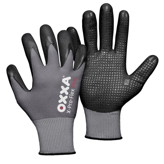 OXXA Premium Handschoenen X-Pro-Flex Plus 51-295 zwart-grijs
