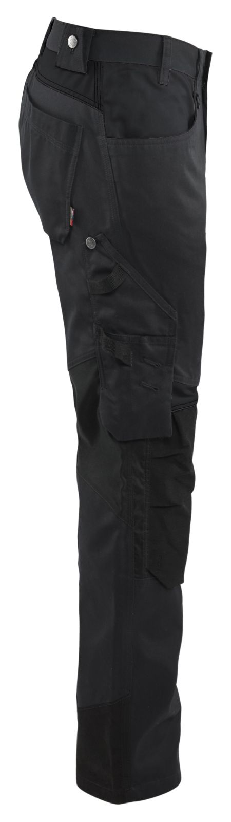Blaklader Ambacht Werkbroeken 15561310 stretch kniezakken zwart(9900)